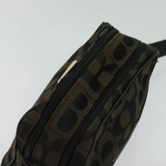 Burberrys Nova Check Shoulder Bag Canvas Brown Gold Auth bs26786 - Picture 7 of 16